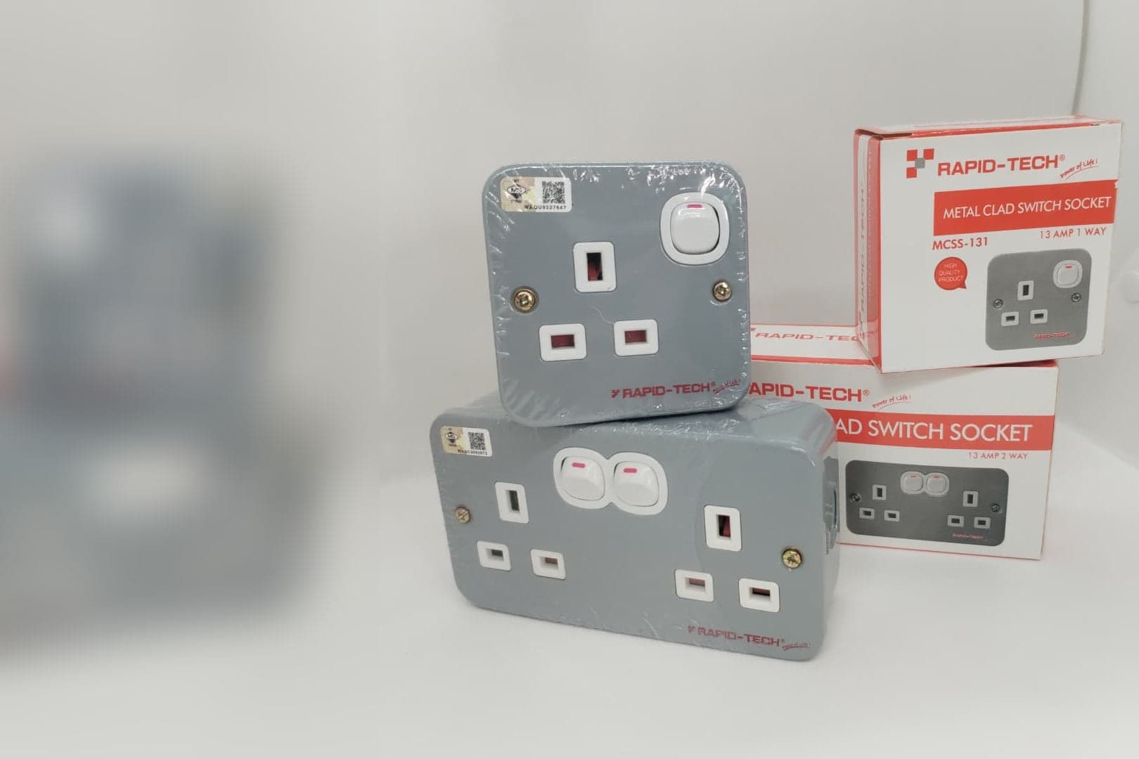 Rapid-Tech metal clad switch sockets